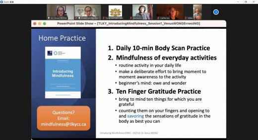 Introducing Mindfulness Course with CASC
